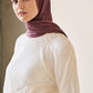 Premium Jersey Hijab - Raisin
