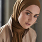 Premium Jersey Hijab - Bronze Chestnut