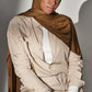 Premium Jersey Hijab - Bronze Chestnut