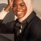 Bamboo Woven Hijab - Blush