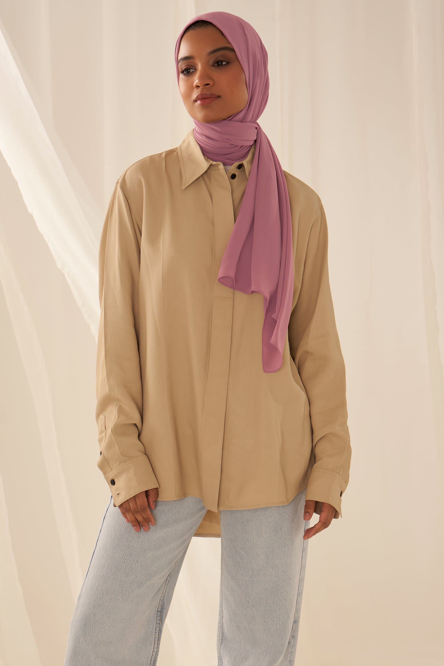 Everyday Chiffon Hijab - Dark Mauve