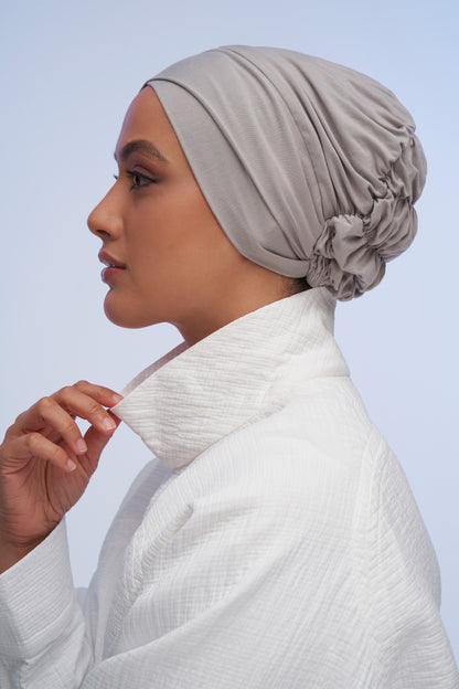 Criss–Cross Underscarf - Stone