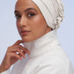 Criss–Cross Underscarf - Ivory