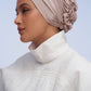 Criss–Cross Underscarf - Mink