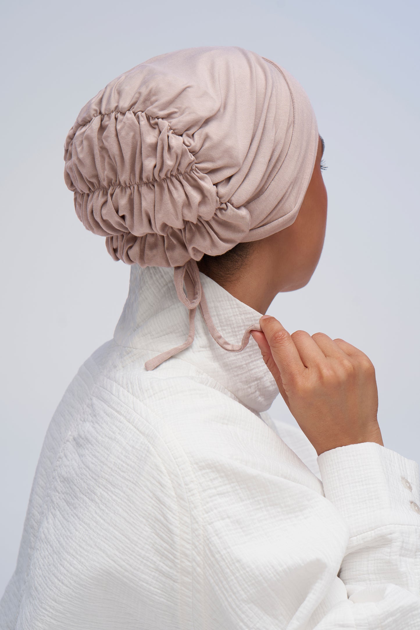 Criss–Cross Underscarf - Mink
