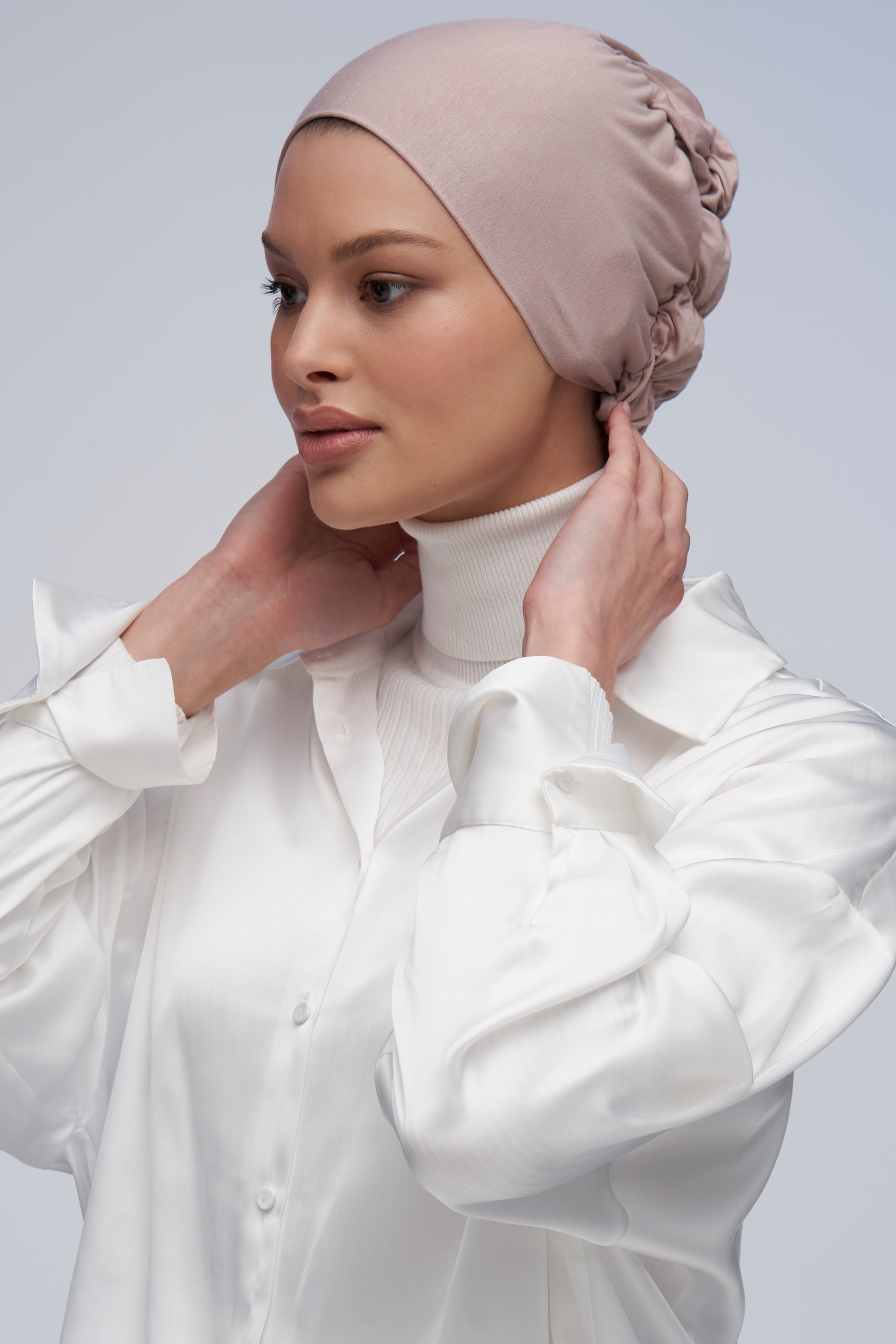 Haute Hijab Tech Fabric Underscarf Black