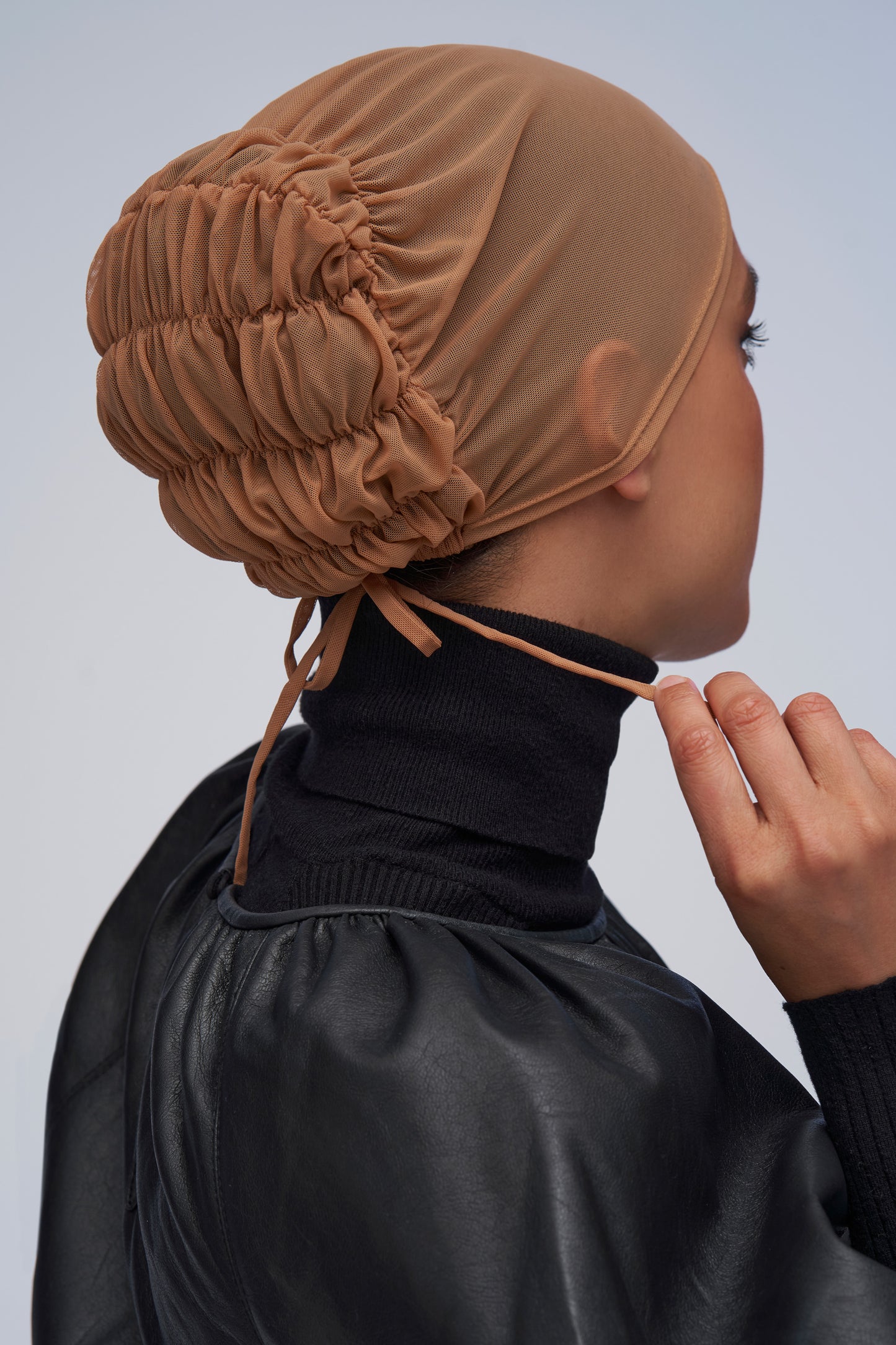 Barely There Underscarf - Caramel