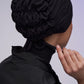 Criss–Cross Underscarf - Black