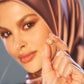Pavé Crystal Hijab Magnets - Gold