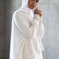 Premium Jersey Hijab - White