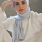 Premium Jersey Hijab - Glass Slipper