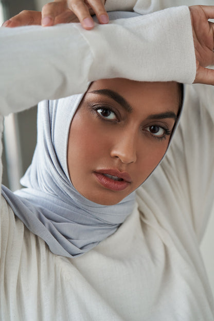 Premium Jersey Hijab - Glass Slipper