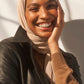 Bamboo Woven Hijab - Sand