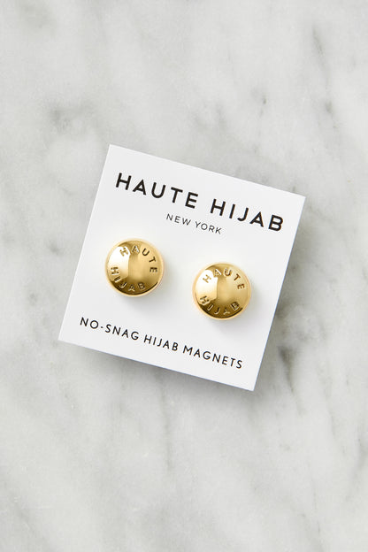 No–Snag Hijab Magnets - Gold