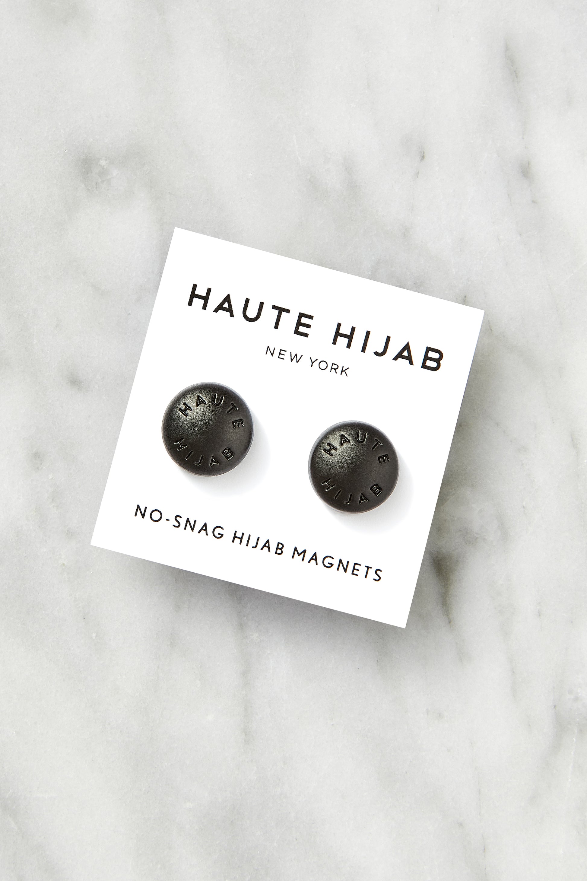 Strong Hijab Magnets- Black- Zahraa The Label