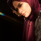 Perfect Satin Hijab - Bordeaux