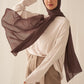 Everyday Chiffon Hijab - Cocoa