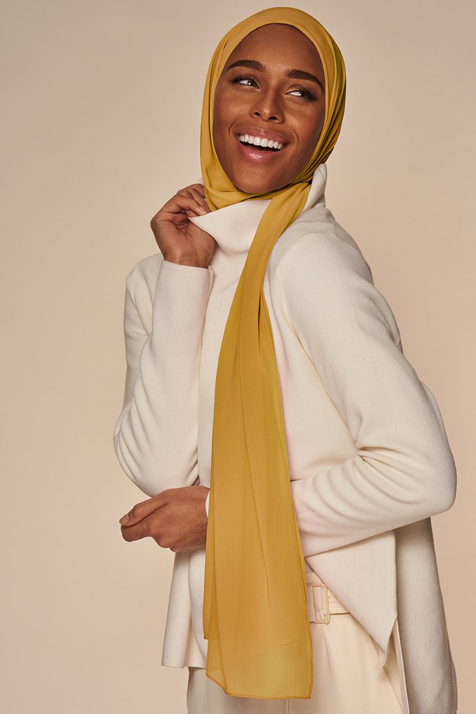 Perfect Pair Hijab Set - Gold