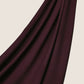 Premium Jersey Hijab - Deep Fig