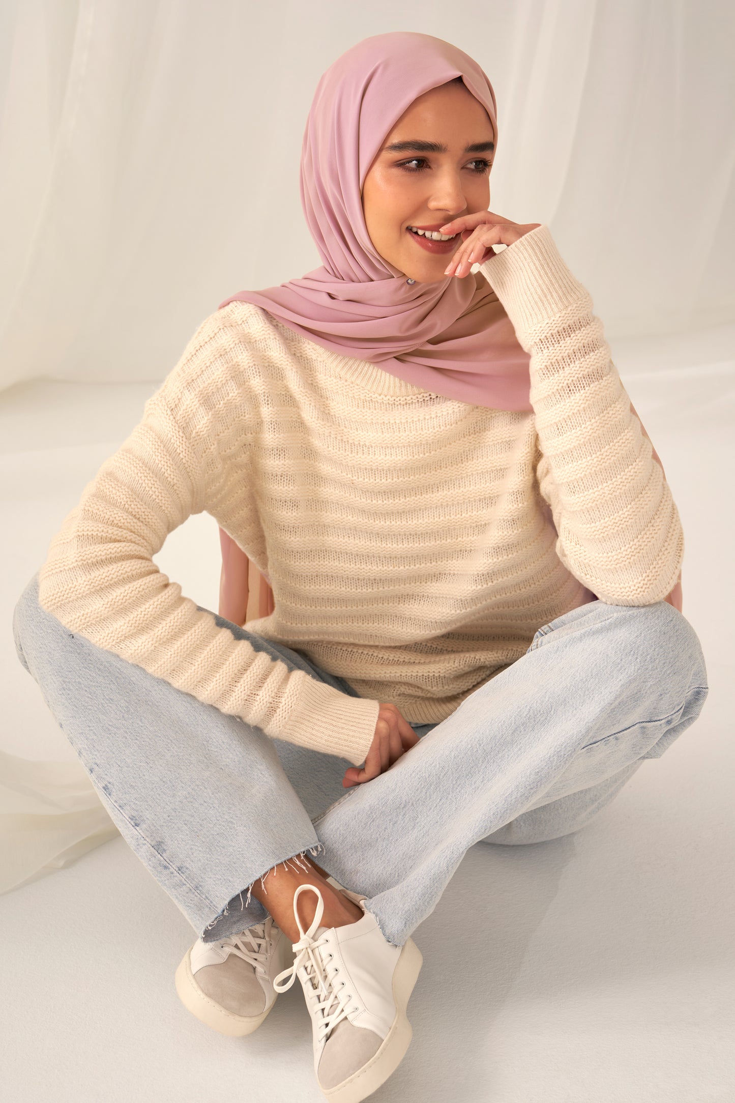 Everyday Chiffon Hijab - Dusty Lilac