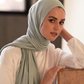 Premium Jersey Hijab - Eucalyptus