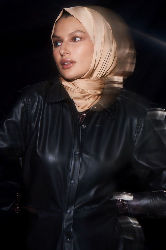 Perfect Satin Hijab - Gold