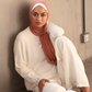 Premium Jersey Hijab - Grapefruit
