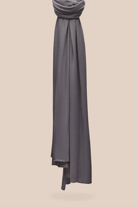 Premium Jersey Hijab - Graphite