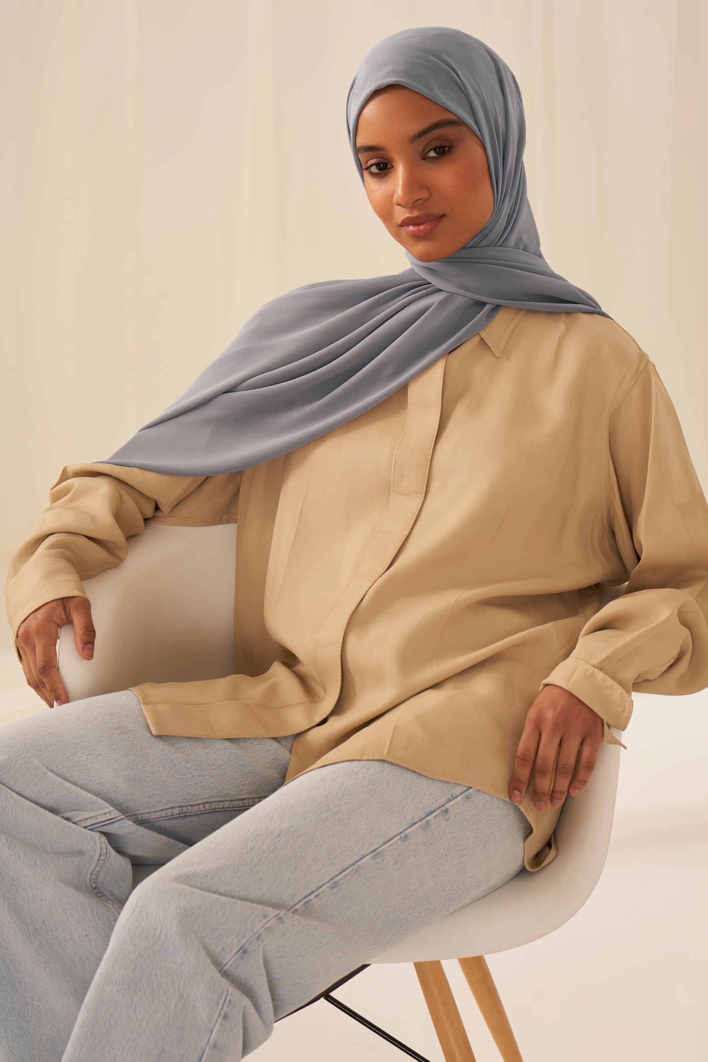 Everyday Chiffon Hijab - Graphite