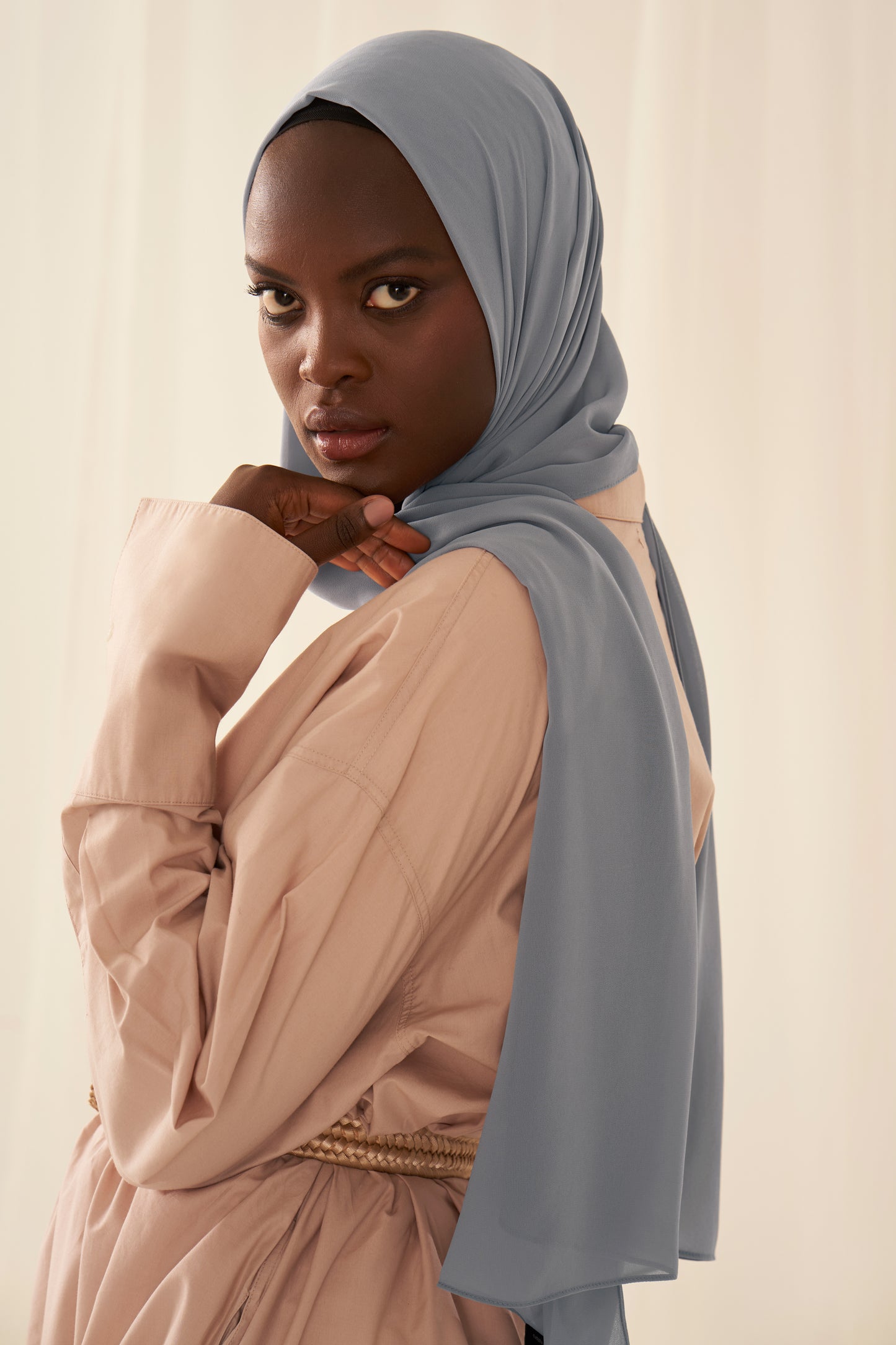 Everyday Chiffon Hijab - Graphite