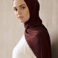 Premium Jersey Hijab - Mahogany
