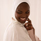 Recycled Chiffon Hijab - Ivory