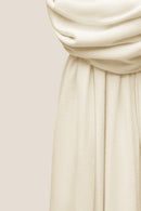 Premium Jersey Hijab - Ivory – Haute Hijab