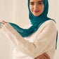 Everyday Chiffon Hijab - Jade Teal