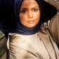 Perfect Satin Hijab - Navy