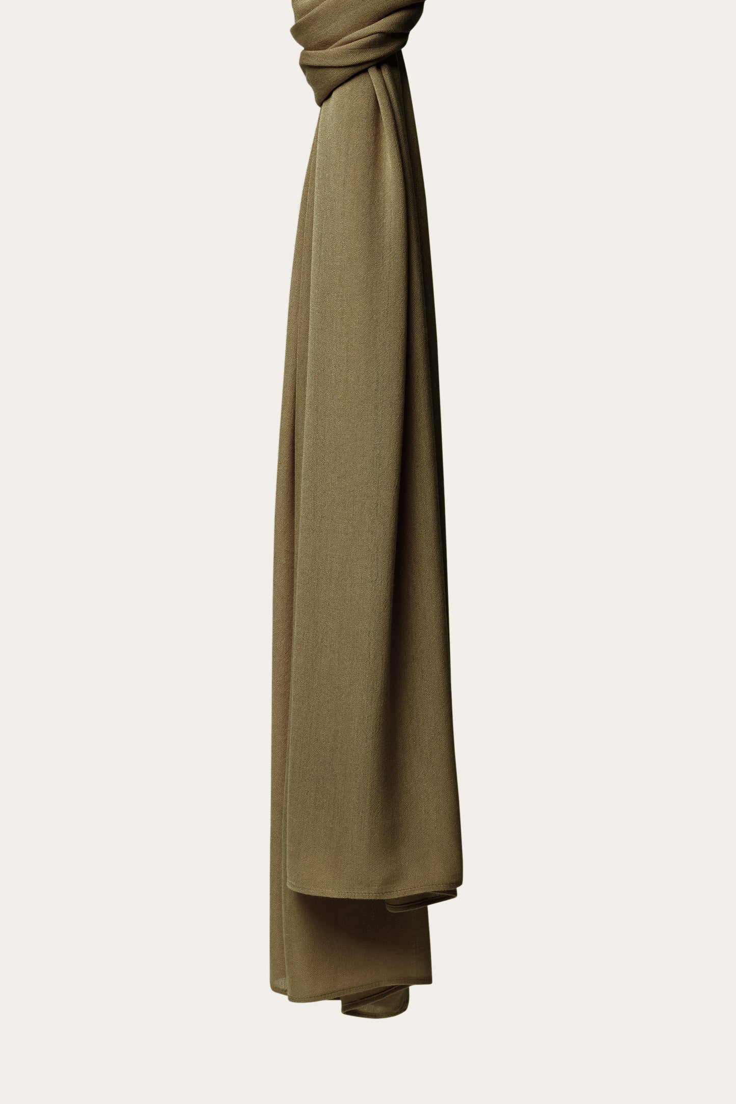 Bamboo Woven Hijab - Olive