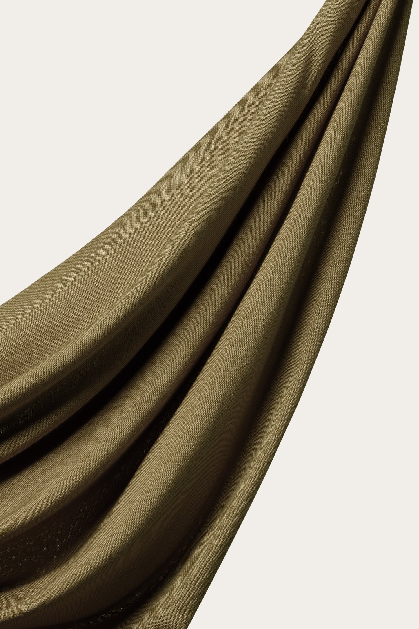 Bamboo Woven Hijab - Olive