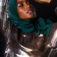 Perfect Satin Hijab - Evergreen