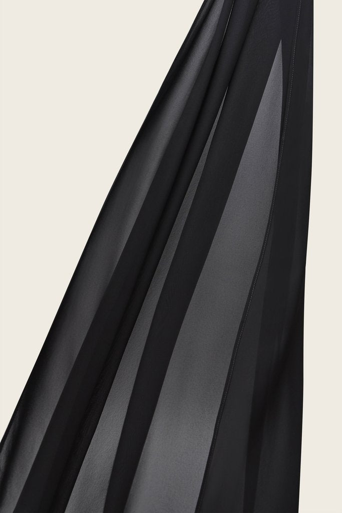 Perfect Pair Hijab Set - Matte Black