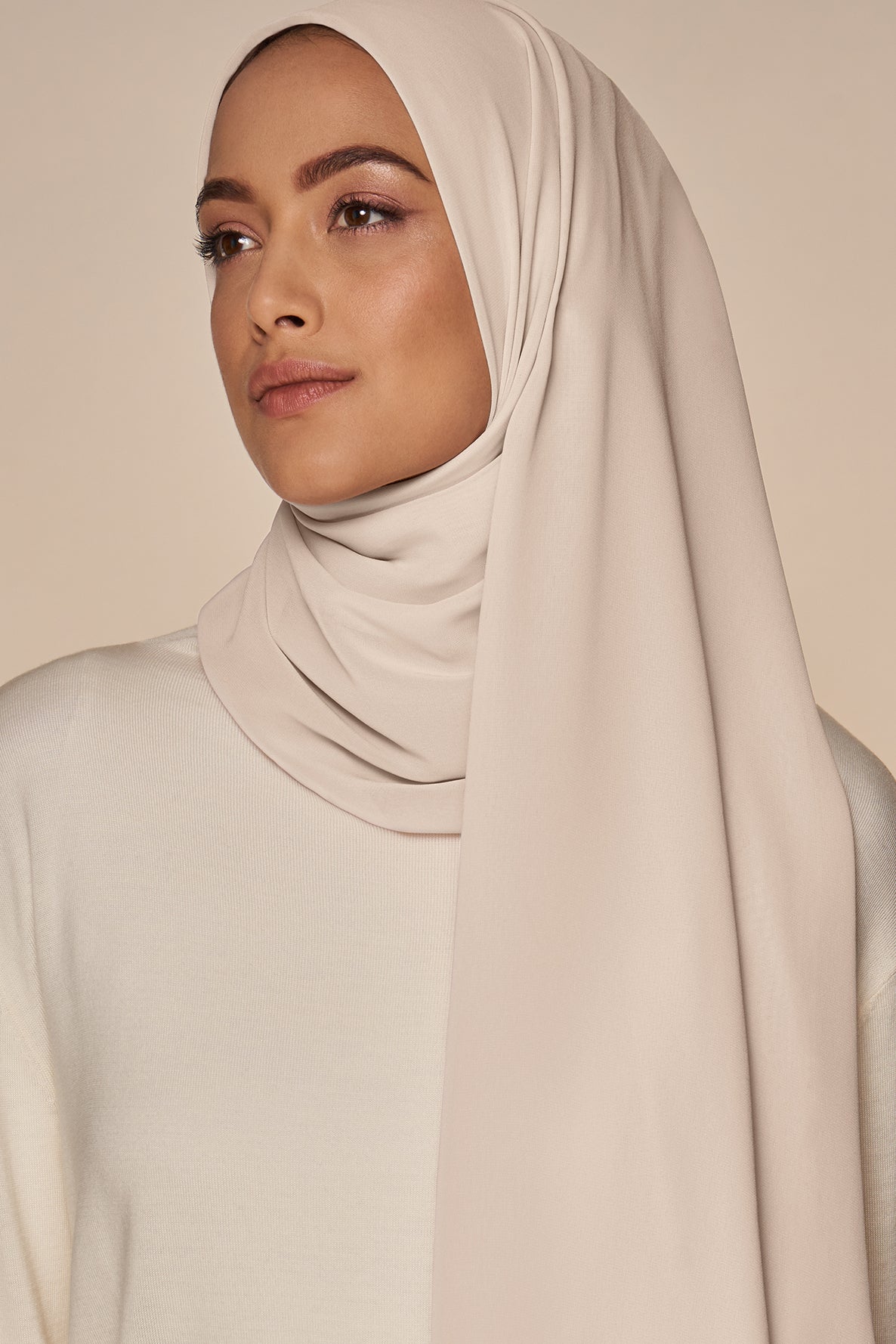 Everyday Chiffon Hijab - Pearl