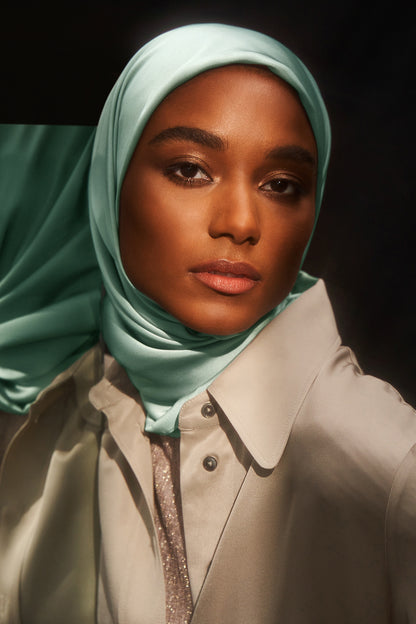 Perfect Satin Hijab - Pistachio