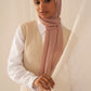 Recycled Chiffon Hijab - Rosewood