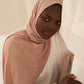 Recycled Chiffon Hijab - Rosewood