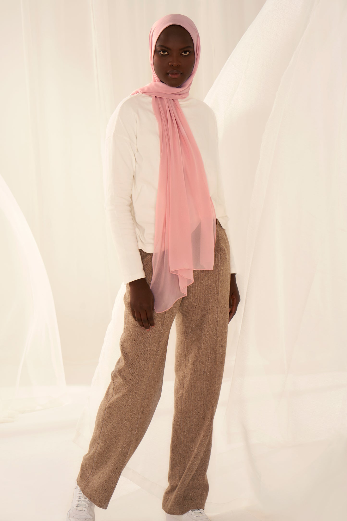 Everyday Chiffon Hijab - Petal