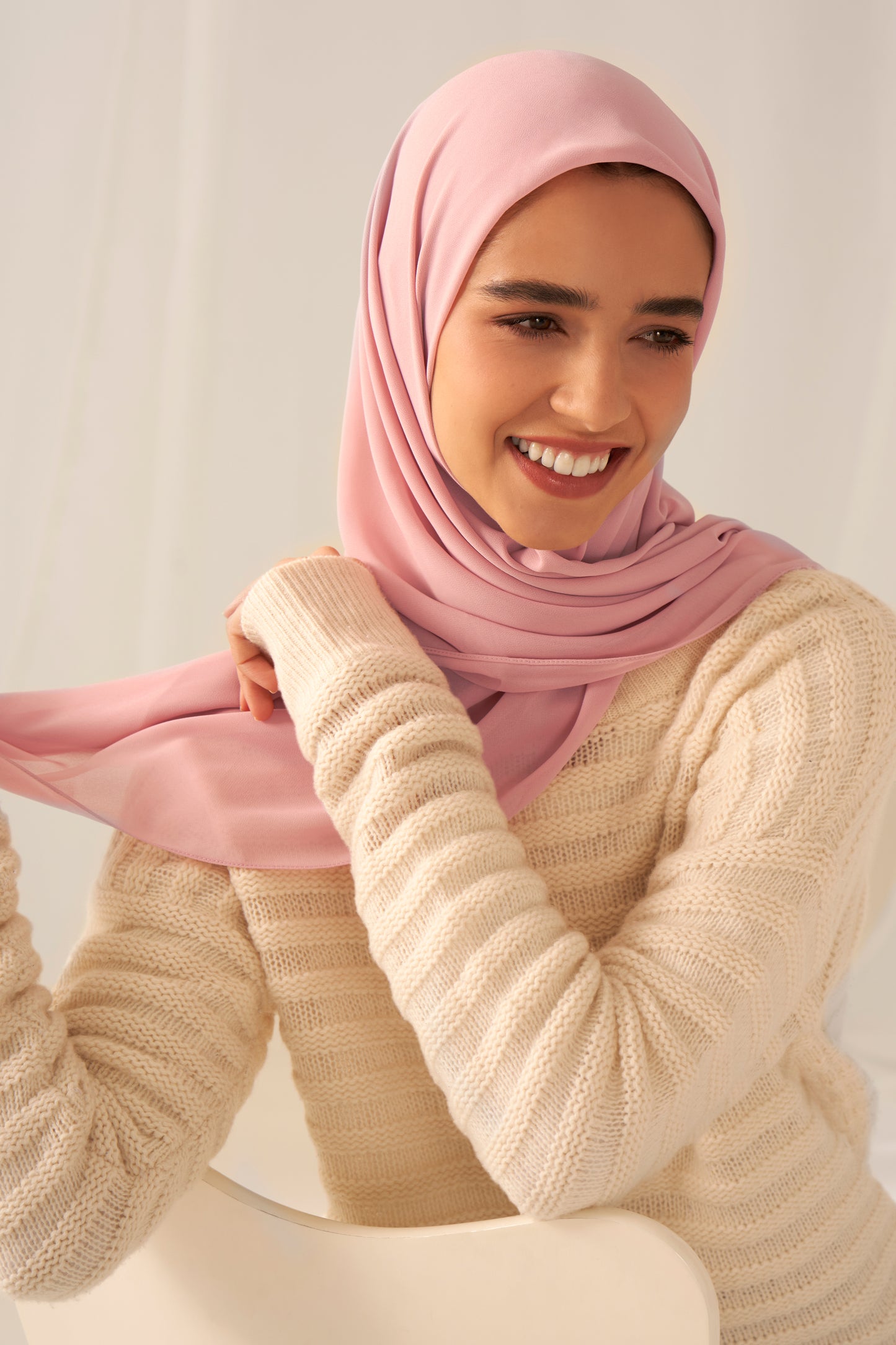 Everyday Chiffon Hijab - Petal