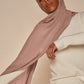 Perfect Pair Hijab Set - Rose Gold