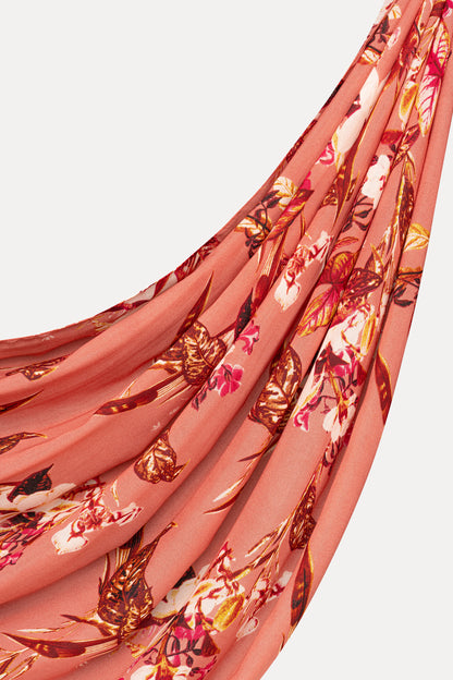 Crimson Petal Hijab