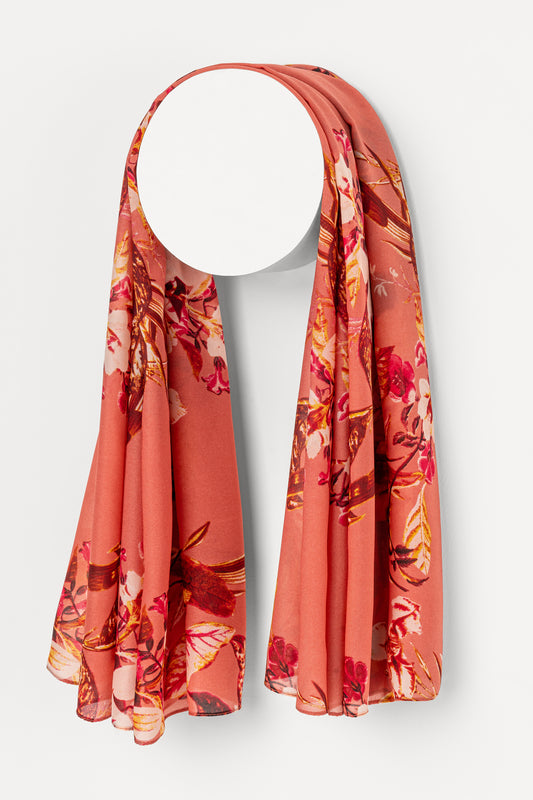 Crimson Petal Hijab