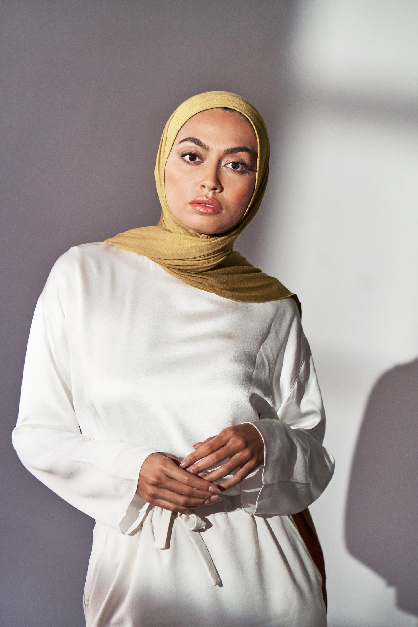 Premium Jersey Hijab - Sunbeam