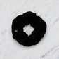 Small Velvet Shaping Scrunchie – Black